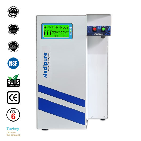 SM-3520 Deiyonize Saf Su Cihazı 20 lt/saat