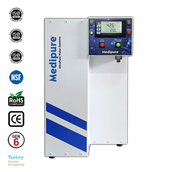 DT-5020 Laboratuvar Saf Su Cihazı 20 lt/saat