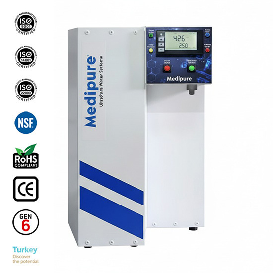 DT-5810 Mikrobiyoloji Saf Su Cihazı 10 lt/saat